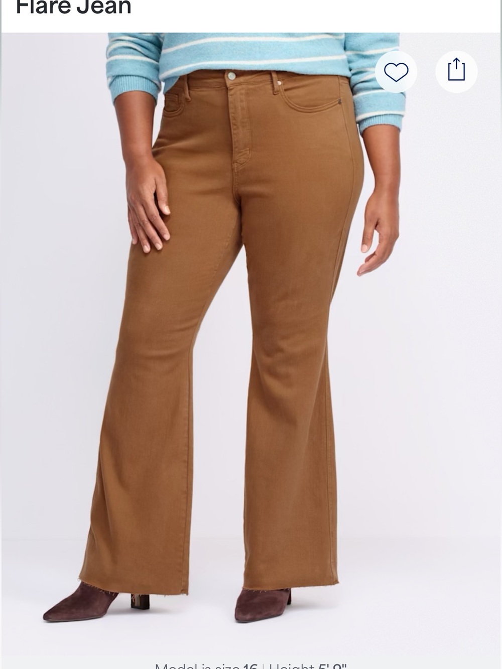 Judy Blue Garment Dyed Flair Jean